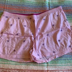 NWOT butterfly lounge shorts
